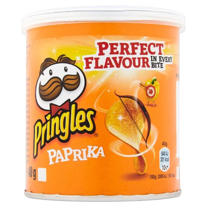 چیپس پرینگلز پاپریکا 40 گرم Pringles Paprika — تصویر ۲