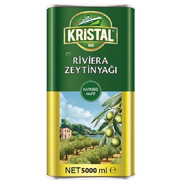 روغن زیتون بکر با بویی ملایم کریستال 5 لیتر KRISTAL — تصویر ۲