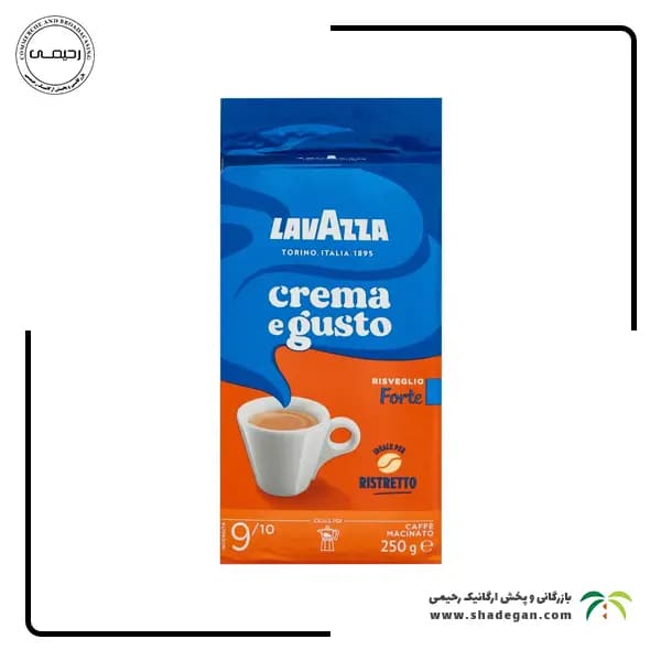 قهوه لاوازا فورته کرما گوستو 250 گرم ا Lavazza Crema Gusto Forte 250gr — تصویر ۴