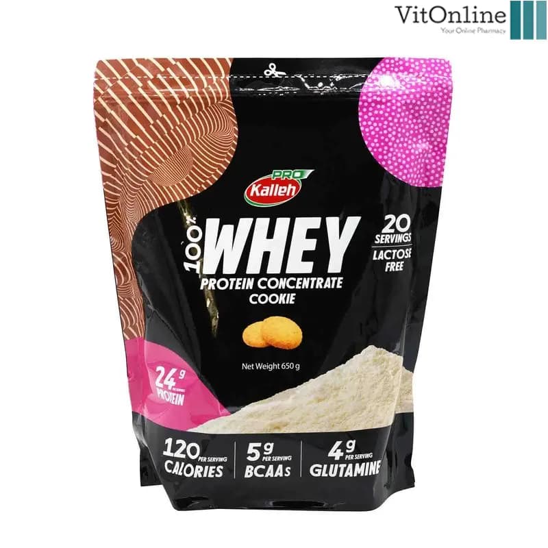 پروتئین وی کاله پرو 650 گرمی طعم بیسکوییت