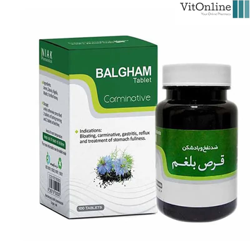 قرص دوای بلغم نیاک 100 عددی