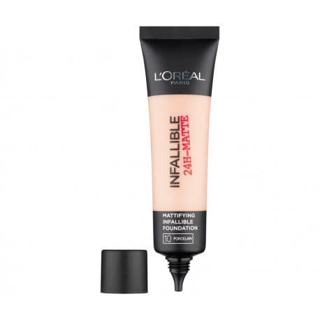 LOREAL INFALLIBLE 24h MATTE کرم پودر لورال سری اینفالیبل شماره 10 — تصویر ۵