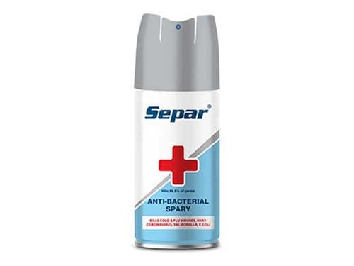 separ/ اسپری ضد عفونی کننده دست سپر