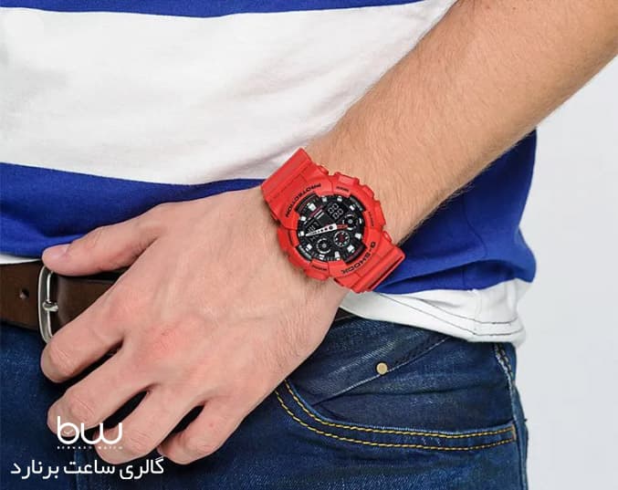 ساعت مچی جی شاک مدل Casio G-Shock GA-100B — تصویر ۱۱