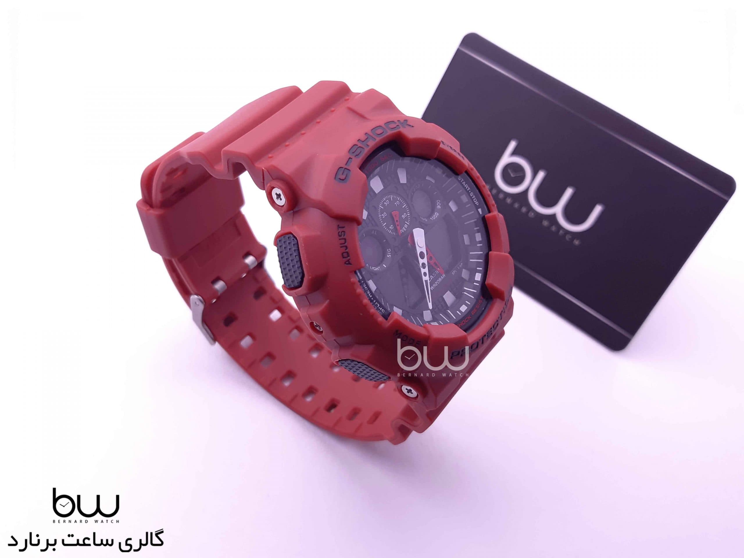 ساعت مچی جی شاک مدل Casio G-Shock GA-100B — تصویر ۹