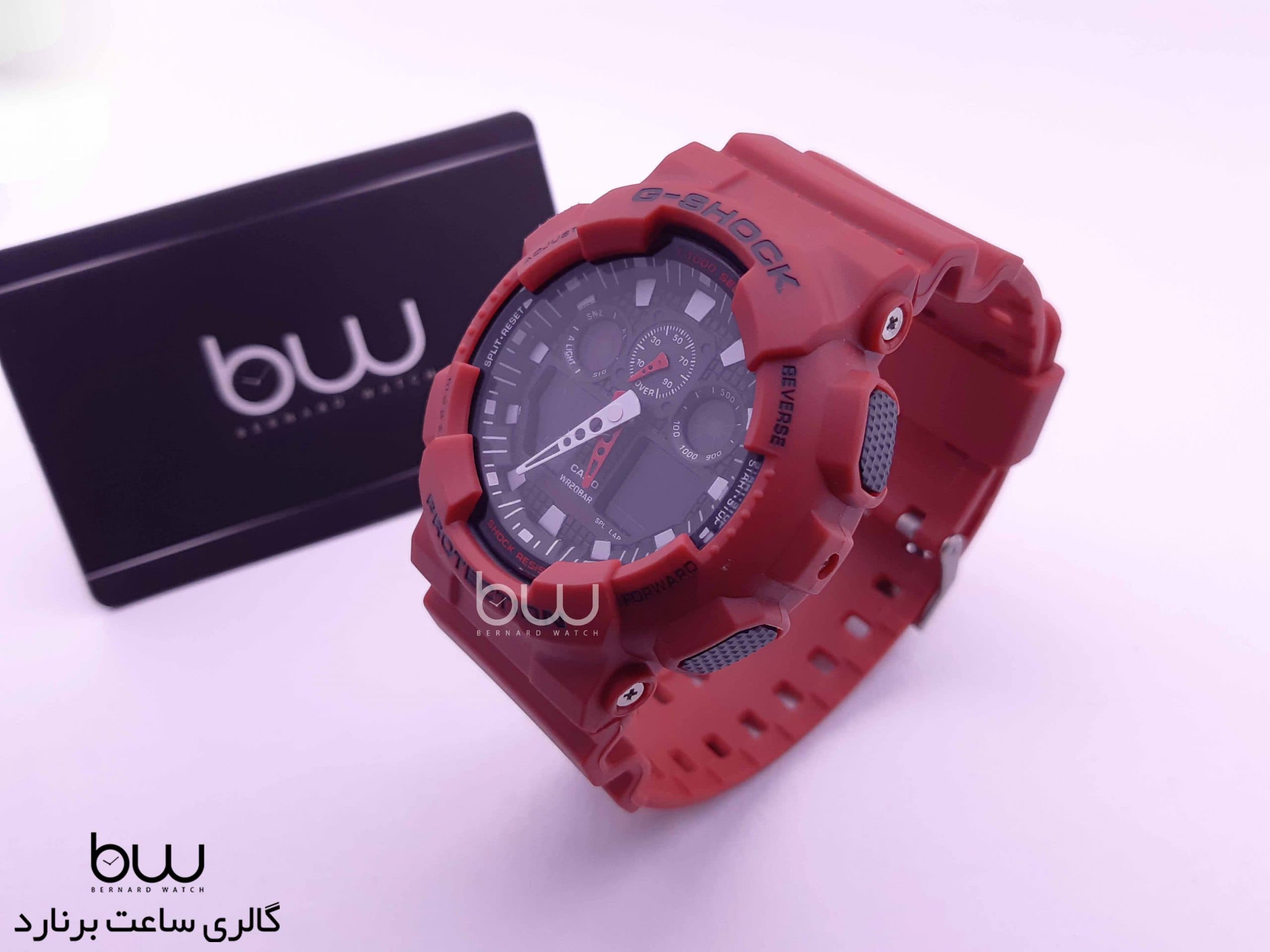 ساعت مچی جی شاک مدل Casio G-Shock GA-100B — تصویر ۸