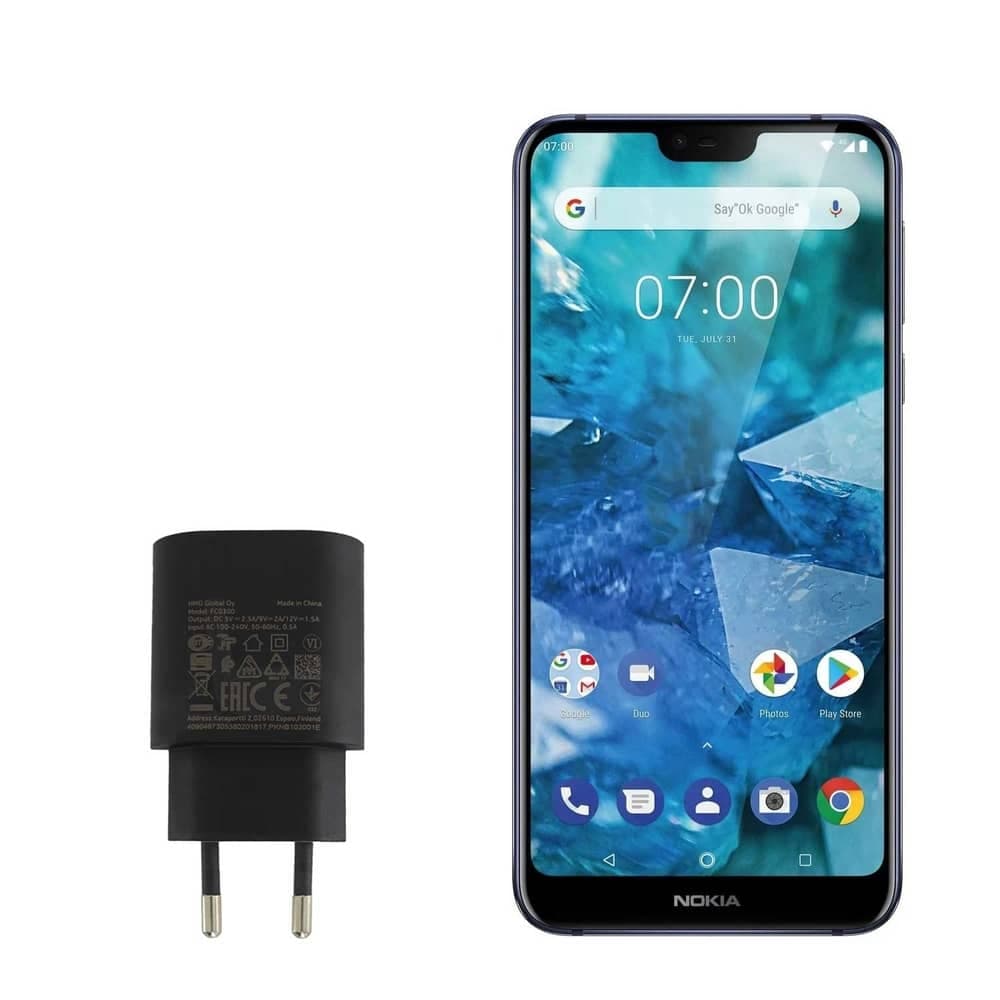 شارژر گوشی نوکیا Nokia 7.1 Plus