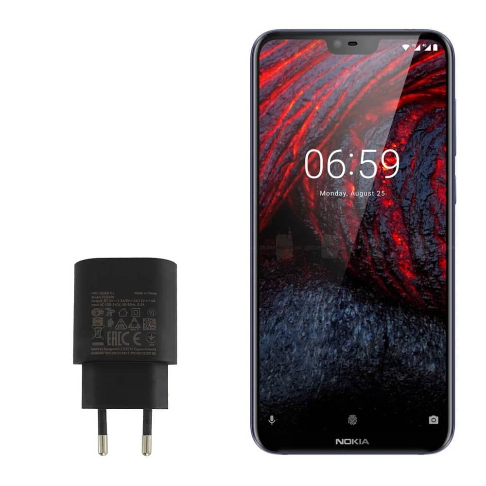 شارژر گوشی نوکیا Nokia 6.1 Plus
