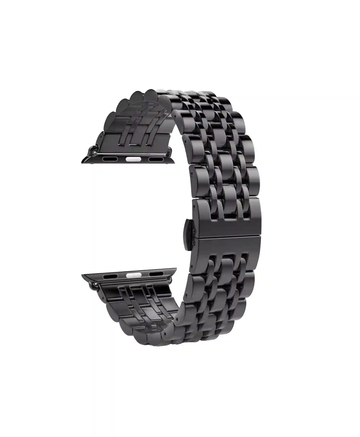 بند اپل واچ استیل لیدی 7 Bead سایز ۳۸ – ۴۰ — تصویر ۳