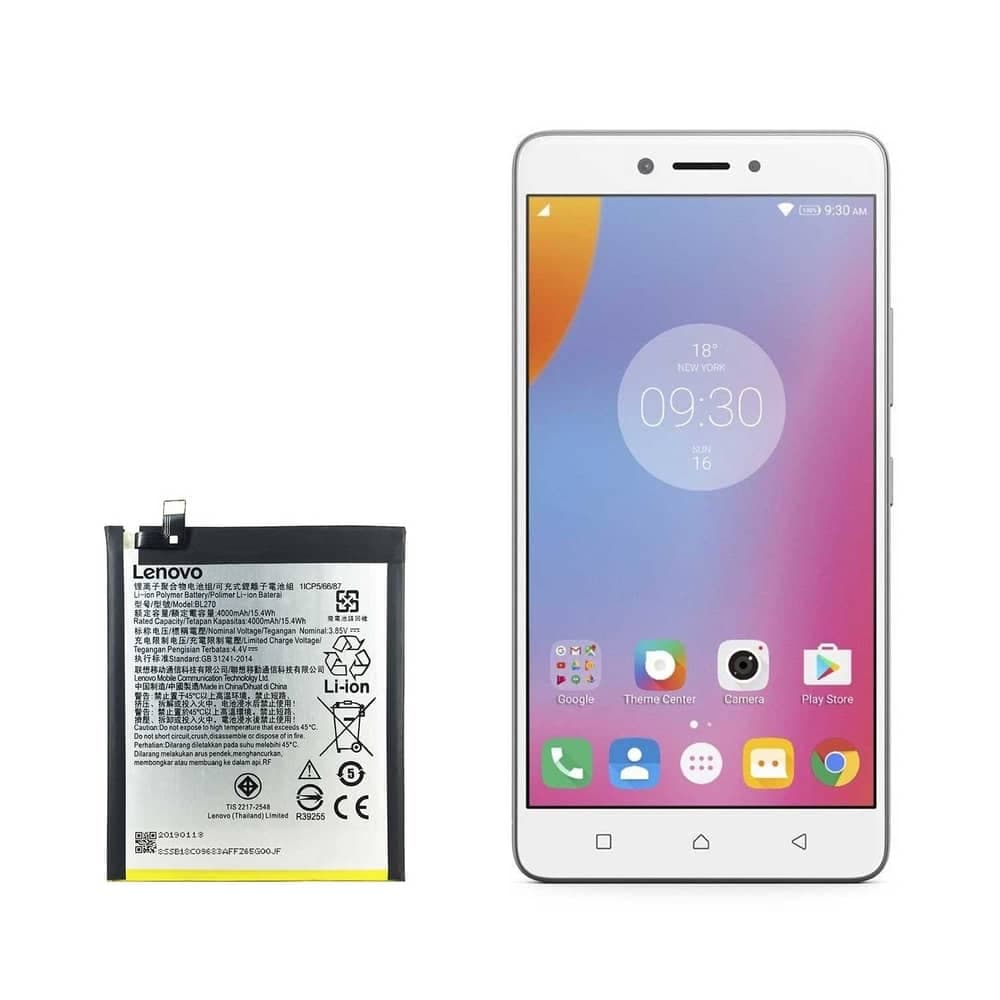 باتری گوشی لنوو Lenovo K6 Note — تصویر ۲