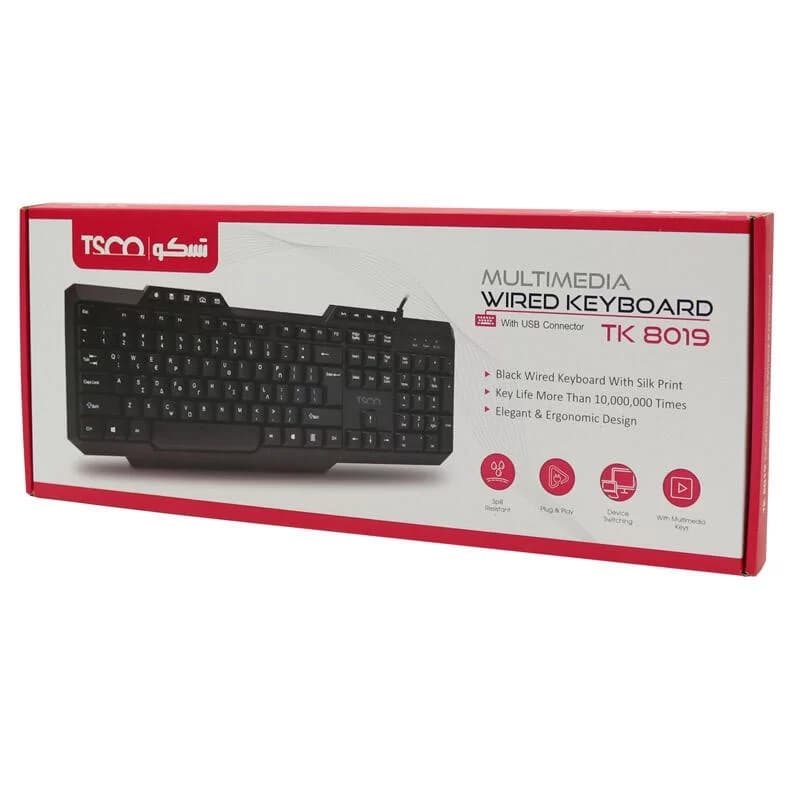 کیبورد گیمینگ تسکو مدل TSCO TK8019 — تصویر ۱۱