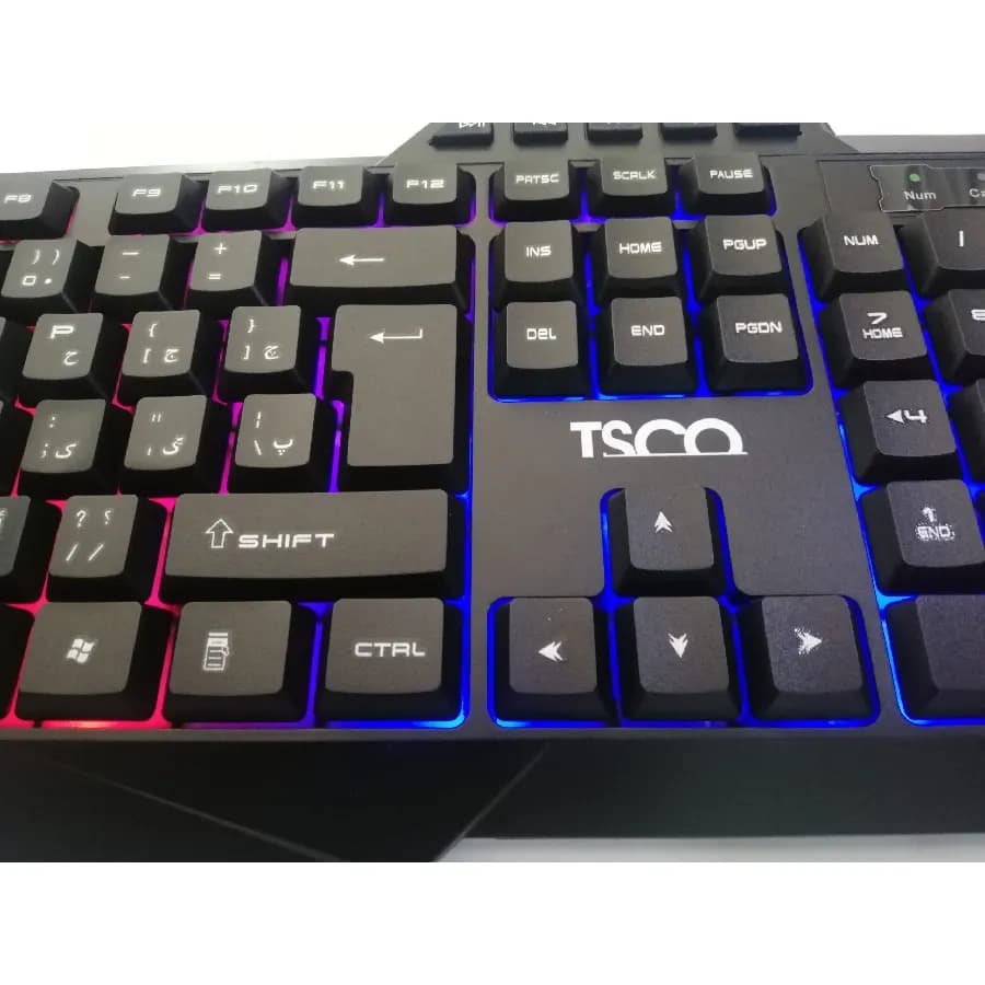 کیبورد گیمینگ تسکو مدل TSCO TK8019 — تصویر ۹