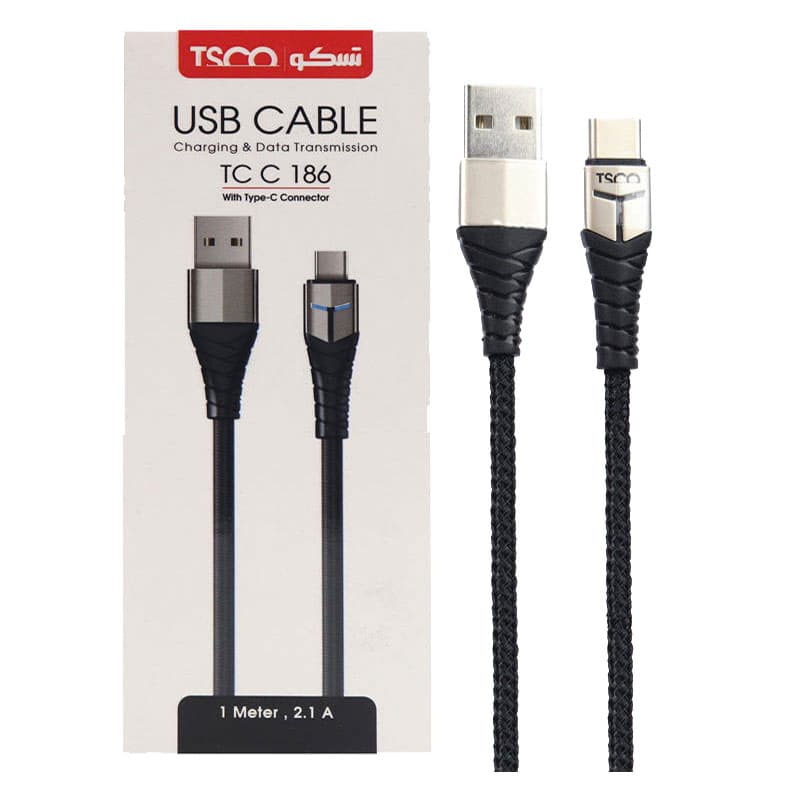 کابل شارژر تسکو TC-186