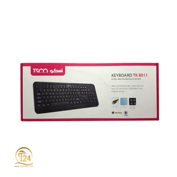 کیبورد تسکو مدل TSCO TK 8011 — تصویر ۷