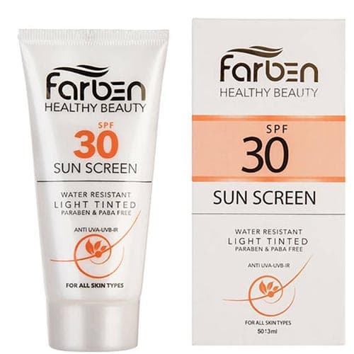 کرم ضد آفتاب فاربن spf30 — تصویر ۴