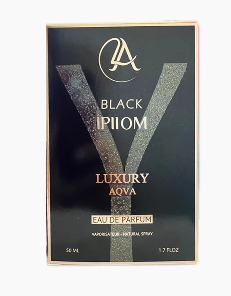 ادکلن بلک اوپیوم برند لاکچری آکوا LUXURY AQUA | حجم 50 میل