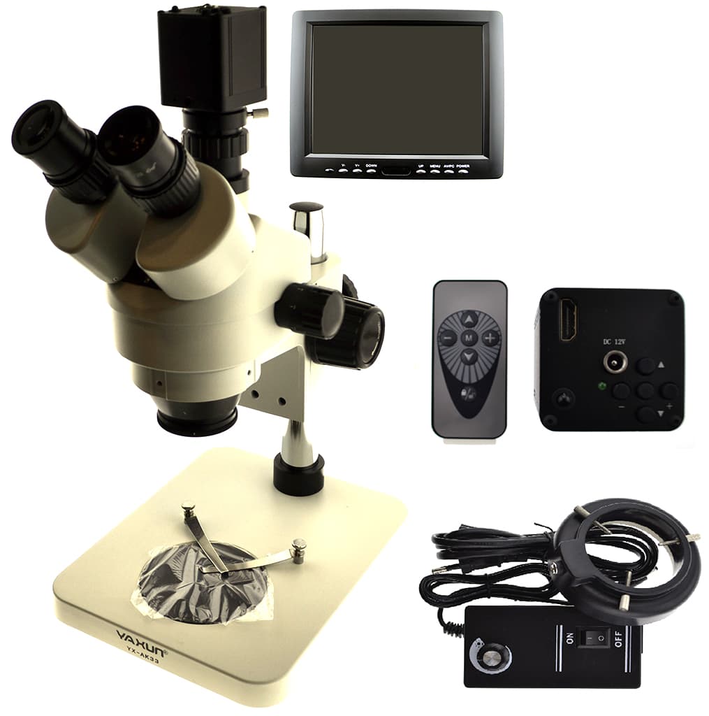MICROSCOPE YAXUN AK33 لوپ (میکروسکوپ) یاکسن آ کا 33
