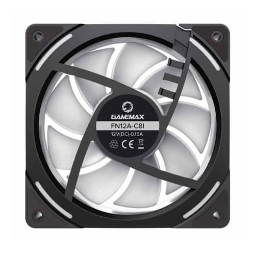 Gamemax FN12A-C8I ARGB Computer Case Fan — تصویر ۳