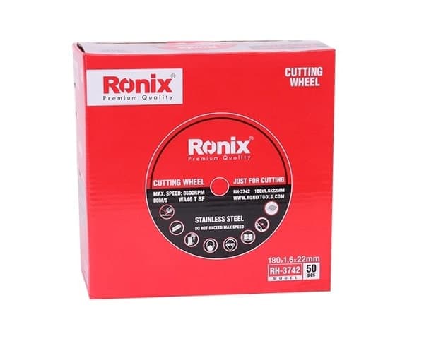 صفحه استیل بر رونیکس 180×1.6 میلی متر مدل RH-3742 — تصویر ۸