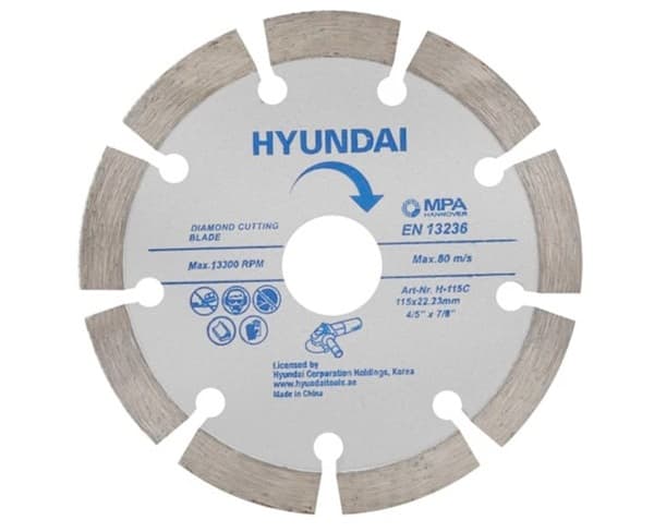 صفحه گرانیت بر مینی هیوندای 115 میلی متر مدل H-115C