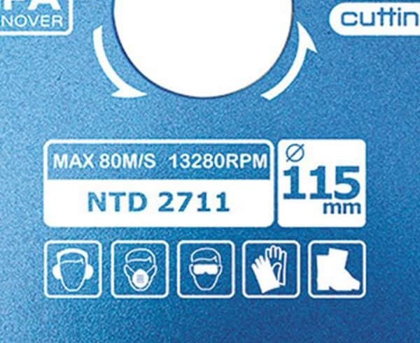 صفحه سرامیک بر مینی نووا 115×1.8 میلی متر مدل NTD 2711 — تصویر ۶