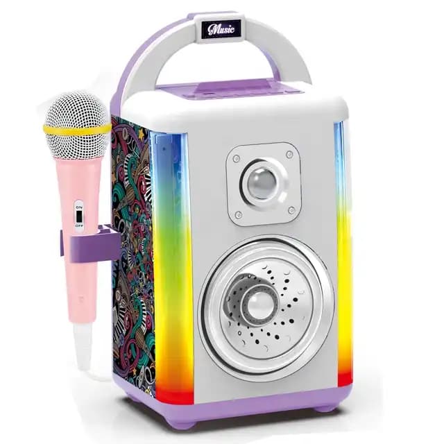 اسپیکر بلوتوثی قابل حمل sound box میکروفون دار آیتم 6007 — تصویر ۵
