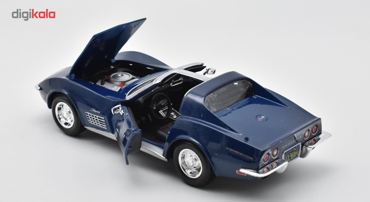 ماشین بازی مایستو مدل Corvette 1970 — تصویر ۴