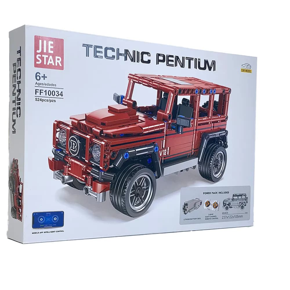 لگو ماشین کنترلی GLE STAR مدل بنز باراباس کد FF10034 — تصویر ۲