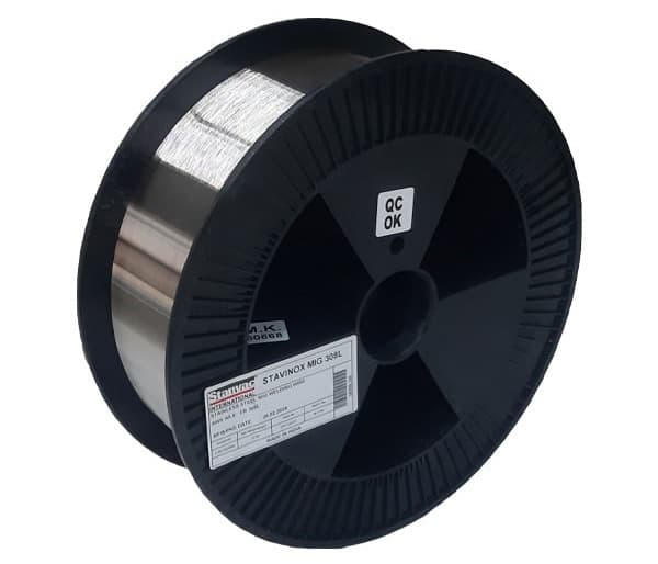 سیم جوش استیل استنوک 12.5 کیلویی مدل STAVINOX Mig 308L
