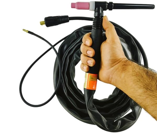 تورچ جوشکاری تیگ توان جم هوا خنک متحرک مدل WP-26FV — تصویر ۸