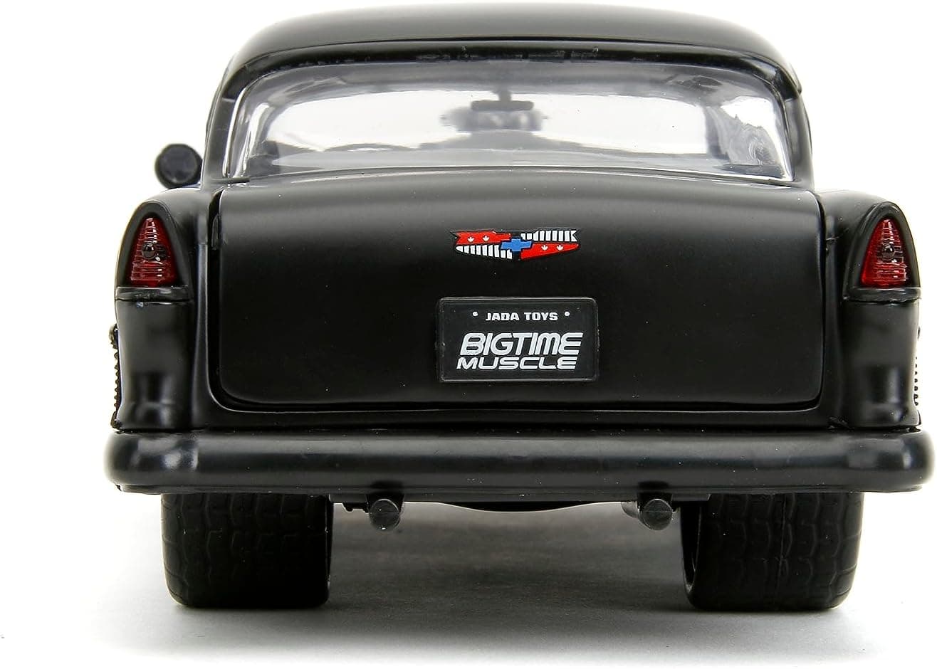 ماکت فلزی شورلت بل ایر کاستوم (CHEVROLET BEL AIR 1955 JADA) آبی — تصویر ۶