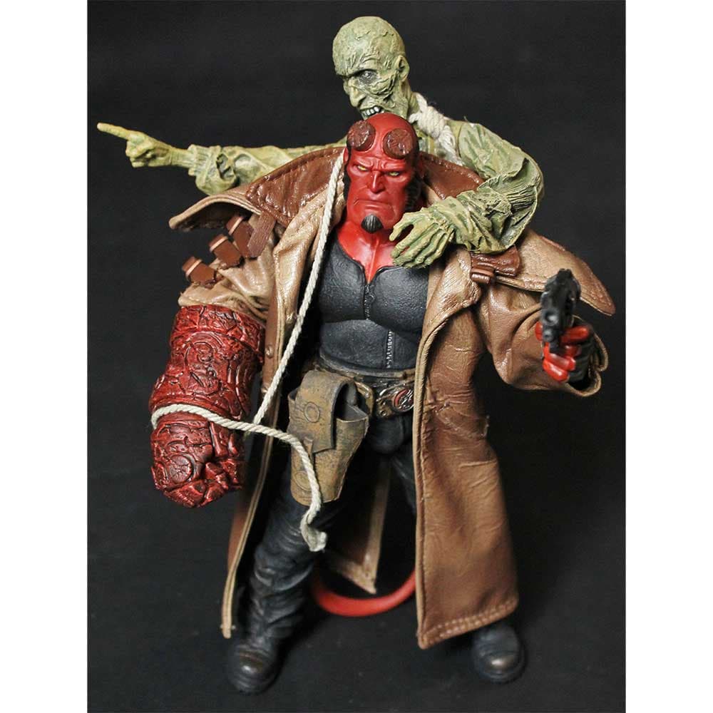 اکشن فیگور مزکو تویز مدل پسر جهنمی هلبوی طرح Hellboy Ivan Corpse مجموعه 2 عددی — تصویر ۳