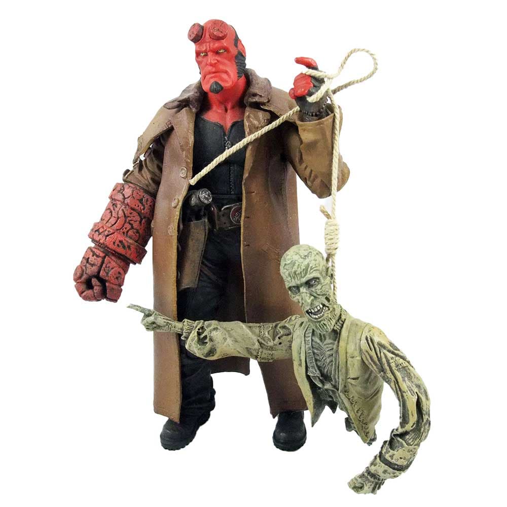 اکشن فیگور مزکو تویز مدل پسر جهنمی هلبوی طرح Hellboy Ivan Corpse مجموعه 2 عددی