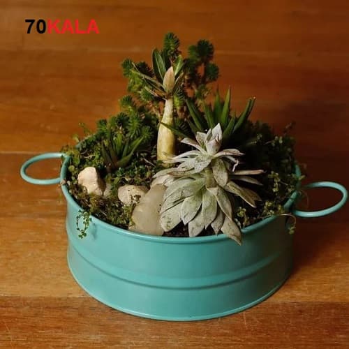گلدان فلزی لاین 8 — تصویر ۵