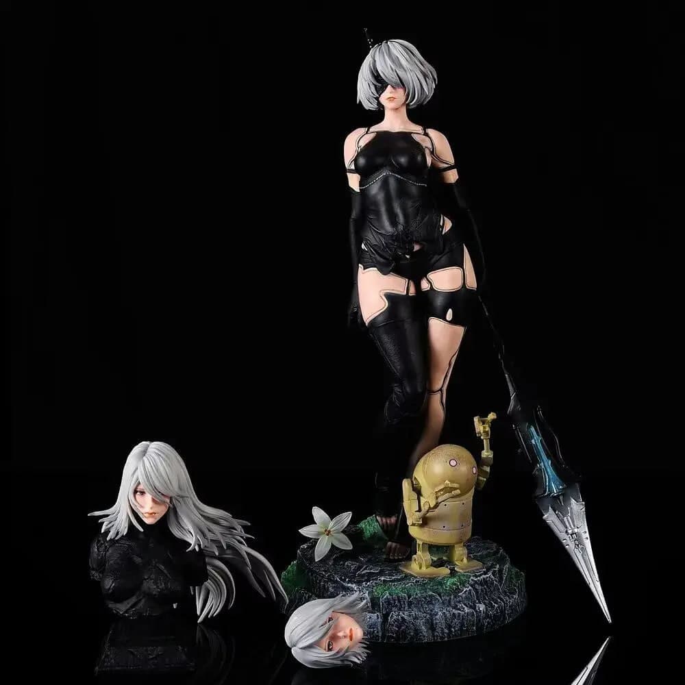 فیگور توبی 2B طرح نير اوتوماتا NieR: Automata + دو سر — تصویر ۱۲