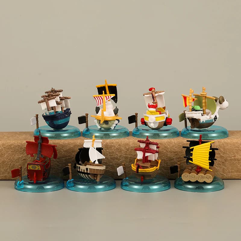 فیگور کشتی های وان پیس Ship One Piece مجموعه 8 عددی — تصویر ۵