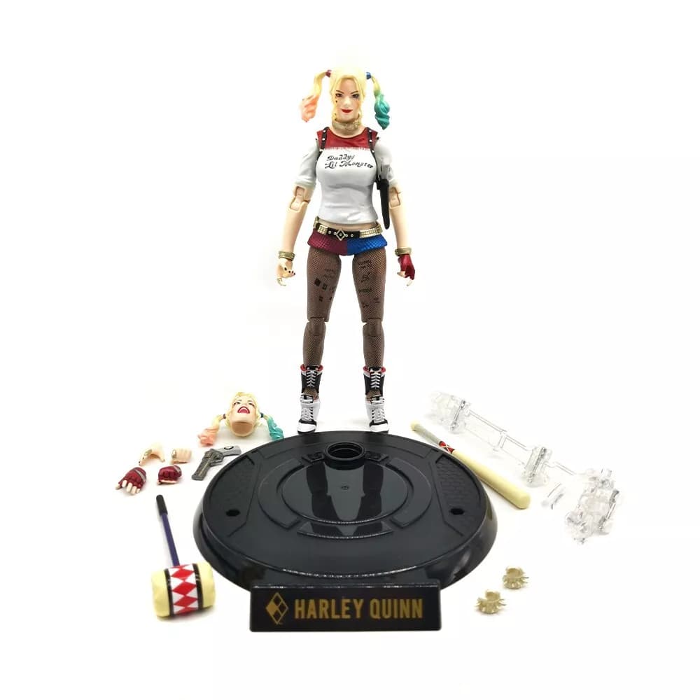 اکشن فیگور فاندجوی مدل هارلی کویین Harley Quinn + لوازم — تصویر ۶