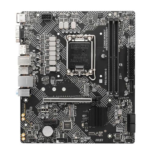 MSI PRO H610M-G WIFI DDR5 LGA 1700 Motherboard