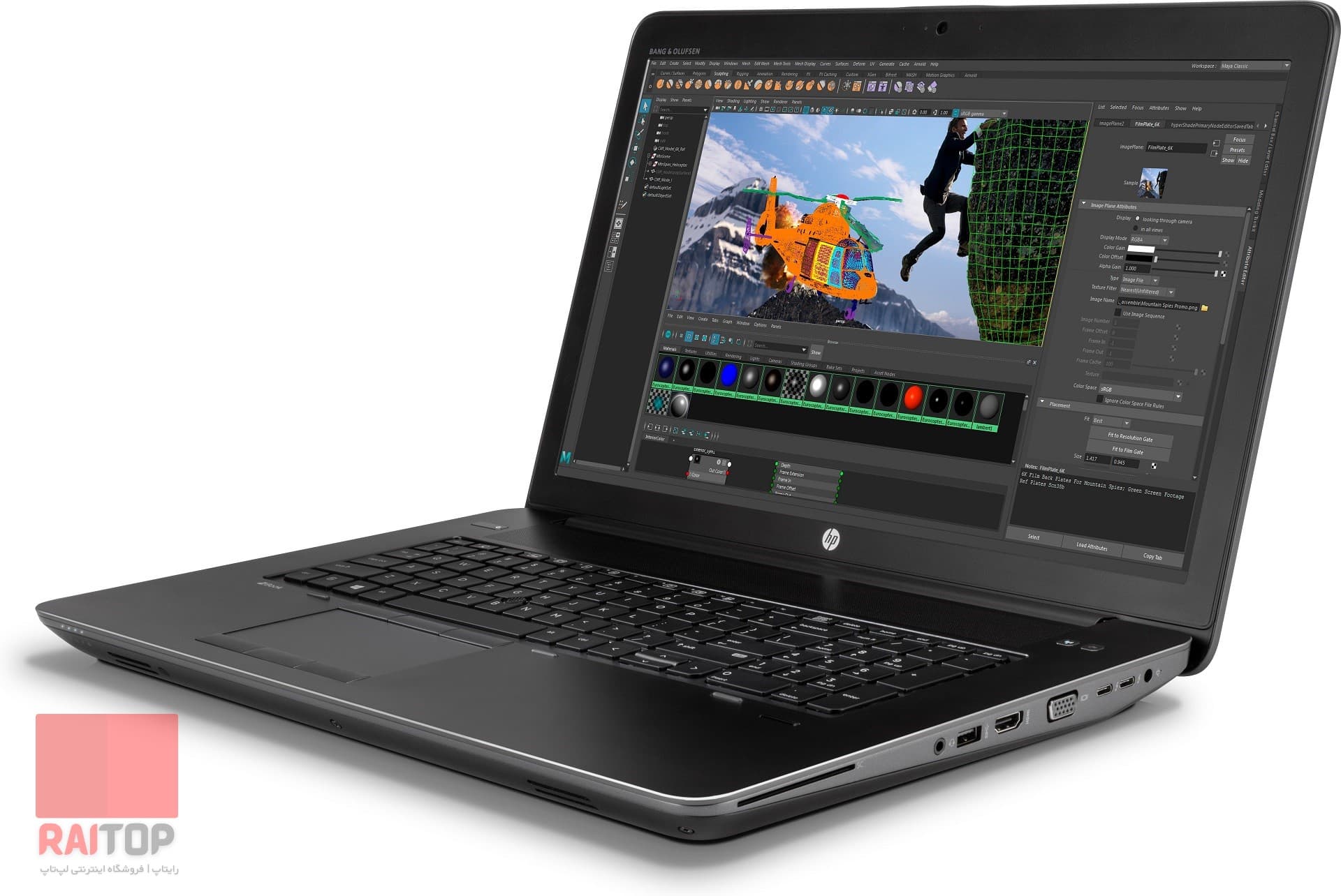 لپ تاپ استوک 17 اینچی HP مدل ZBook 17 G4 Workstation — تصویر ۹