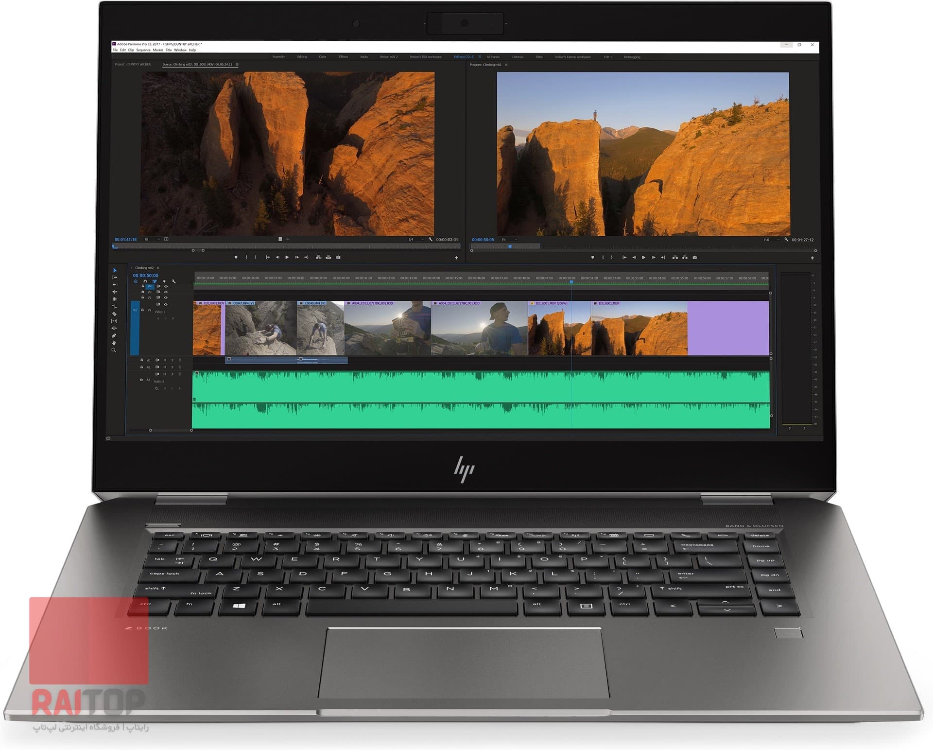 لپ تاپ 15 اینچی HP مدل ZBook 15 Studio G5 Workstation — تصویر ۲