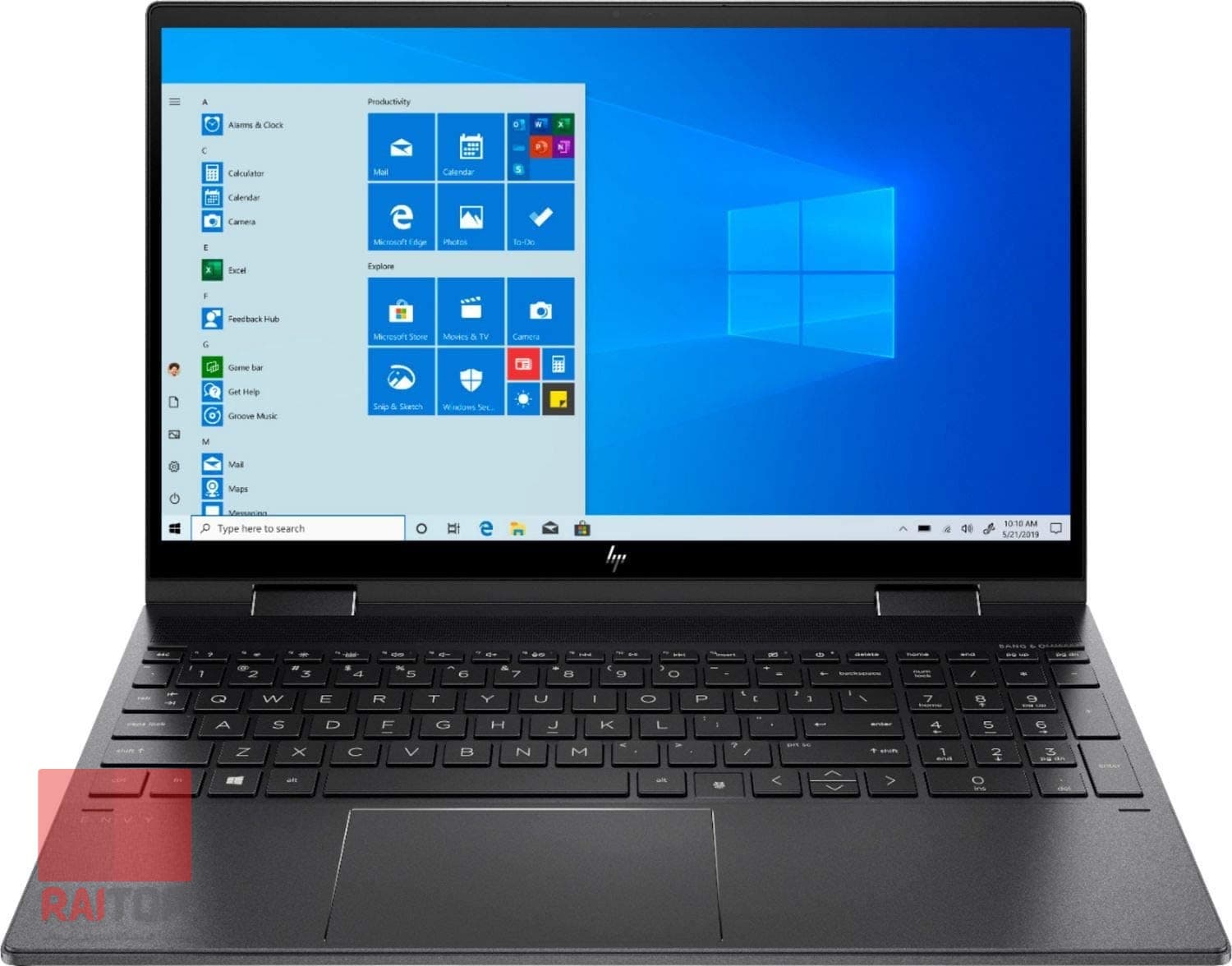 لپ تاپ 15 اینچی Hp مدل ENVY x360 15-ee1 Ryzen — تصویر ۷