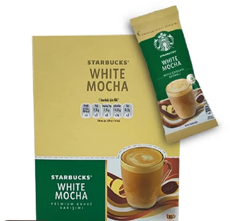 قهوه فوری وایت موکا استارباکس(STARBUCKS WHITE MOCHA) — تصویر ۵
