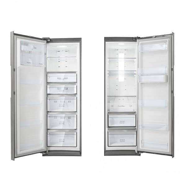 یخچال فریزر دوقلو دوو مدل D4LRF-0020SS استیل — تصویر ۴