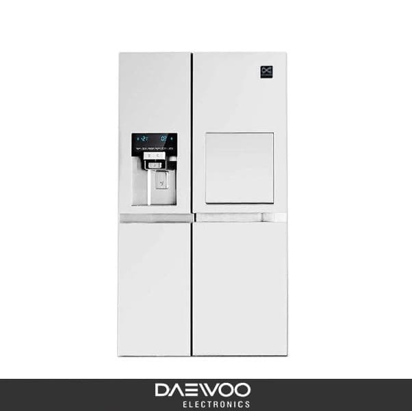 یخچال فریزر ساید بای ساید دوو مدل D5S-1033MW سفید متالیک