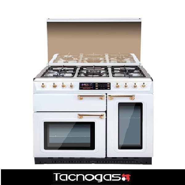 اجاق گاز تاکنوگاز مدل Romano 5B-WS Gold دستگیره طلایی
