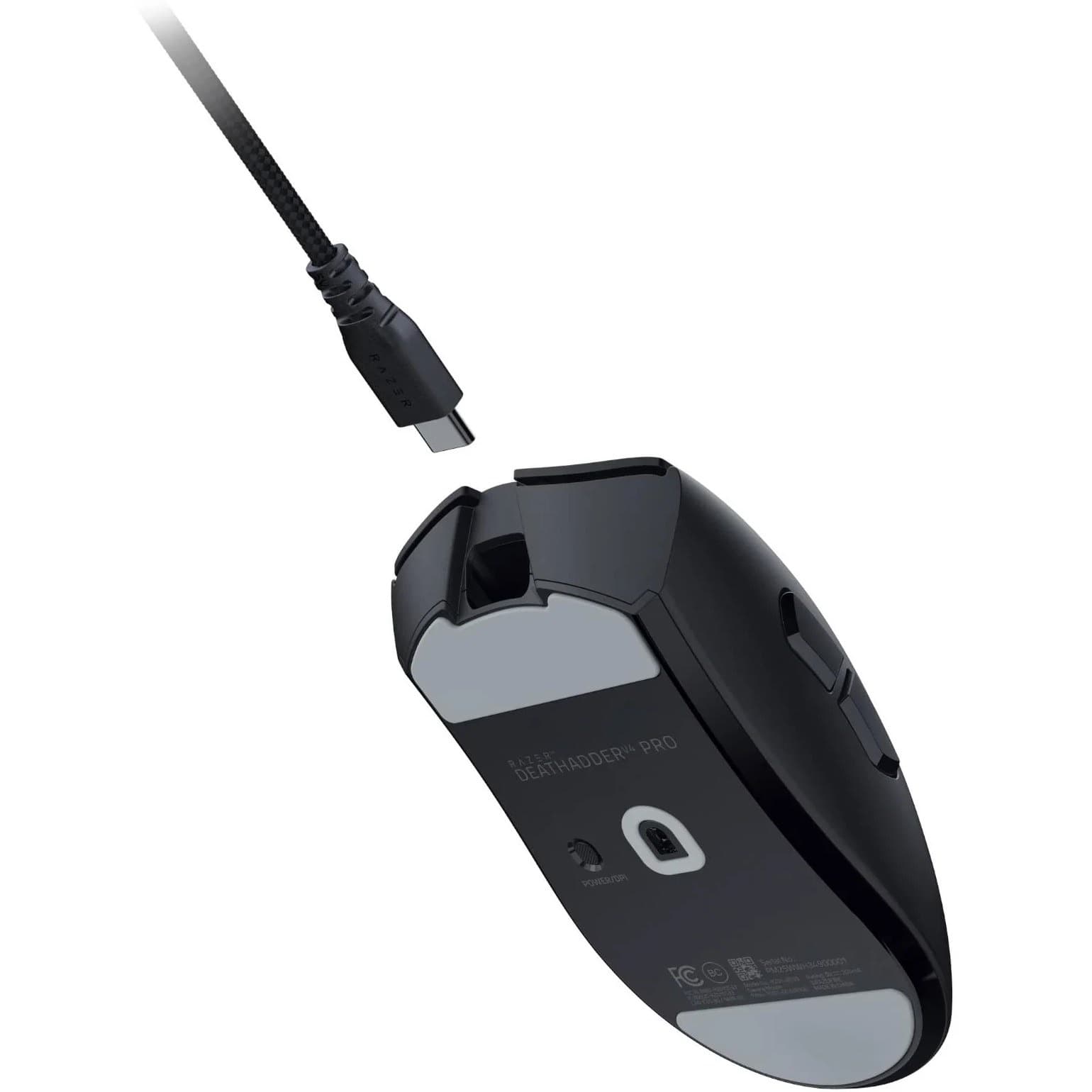 موس Razer DeathAdder V4 Pro Wireless Black — تصویر ۴