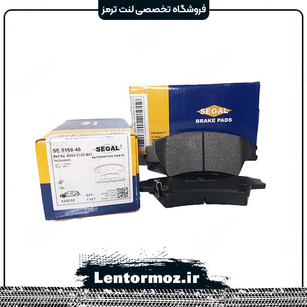 لنت ترمز جلو سرامیکی تویوتا لندکروز ۲۰۲۱ تا ۲۰۲۵ اتاق J300 برند SEGAL