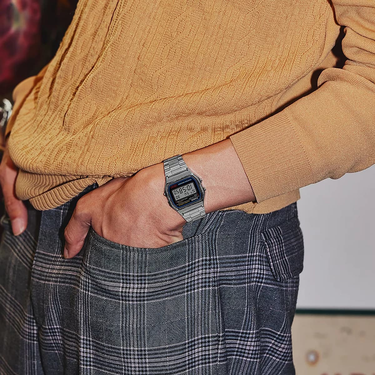 ساعت مچی اسپرت کاسیو مدل A158WA-1DF اورجینال — تصویر ۳