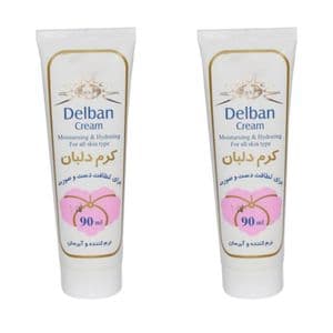 کرم نرم کننده دلبان مدل 01 حجم 90 میلی لیتر مجموعه 2 عددی — تصویر ۲
