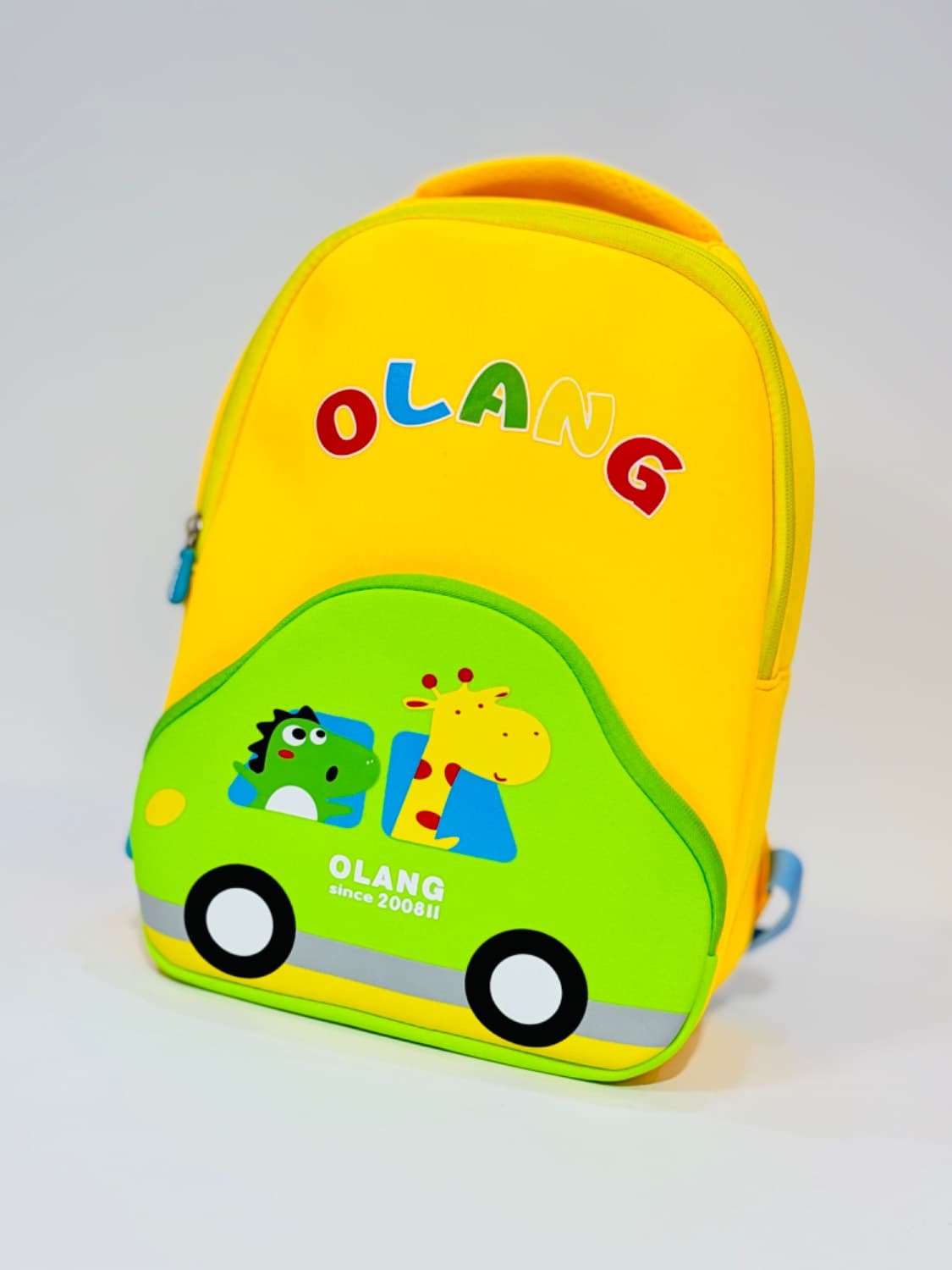 کوله پشتی OLANG طرح زرافه و دایناسور ماشین سوار — تصویر ۱۲